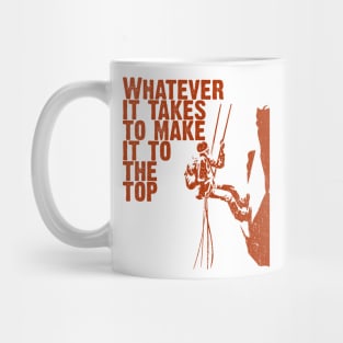 Rock Climbing Whatever It Takes Mug